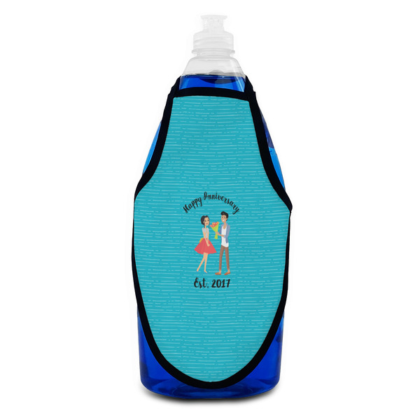 Happy Anniversary Bottle Apron - Soap - FRONT