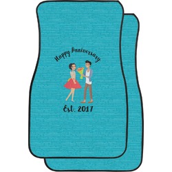 Happy Anniversary Car Floor Mats (Personalized)
