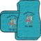Happy Anniversary Car Floor Mats Set - 2 Front & 2 Back (Personalized)