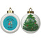 Happy Anniversary Ceramic Christmas Ornament - X-Mas Tree (APPROVAL)