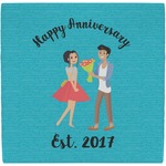 Happy Anniversary Ceramic Tile Hot Pad (Personalized)