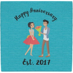 Happy Anniversary Ceramic Tile Hot Pad (Personalized)