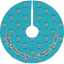 Happy Anniversary Tree Skirt (Personalized)