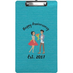 Happy Anniversary Clipboard (Legal Size) (Personalized)
