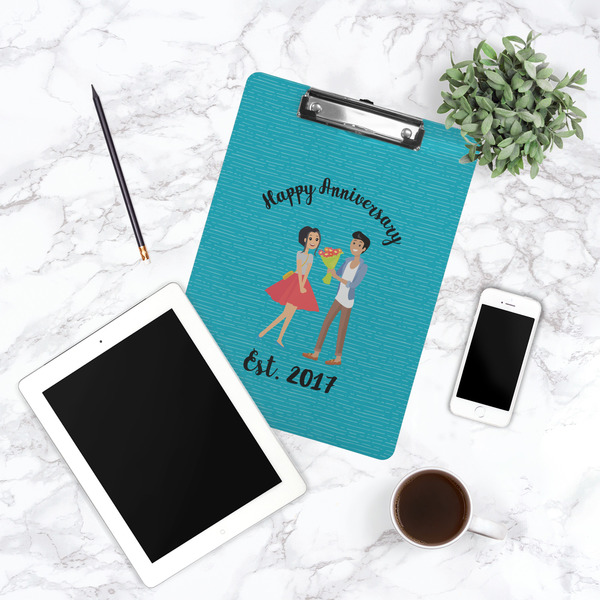 Happy Anniversary Clipboard - Lifestyle Photo
