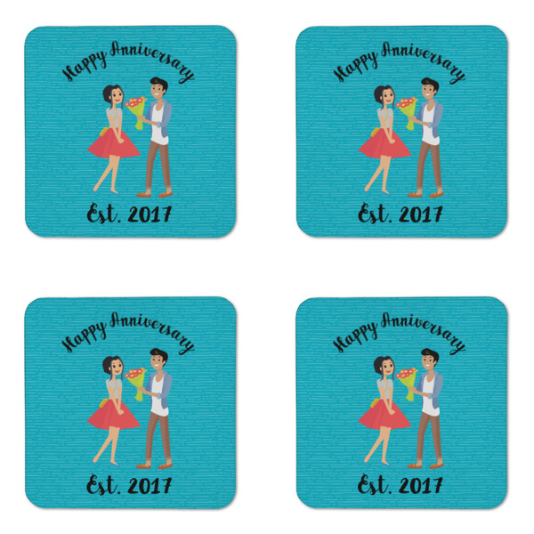 Happy Anniversary Coaster Set - APPROVAL