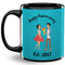 Happy Anniversary 11 Oz Coffee Mug - Black (Personalized)
