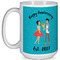 Happy Anniversary 15 Oz Coffee Mug - White (Personalized)
