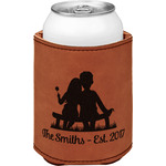 Happy Anniversary Leatherette Can Sleeve - Double Sided (Personalized)