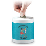 Happy Anniversary Coin Bank (Personalized)
