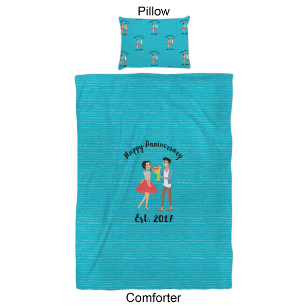 Happy Anniversary Comforter Set - Twin XL - Approval