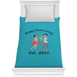 Happy Anniversary Comforter - Twin XL (Personalized)