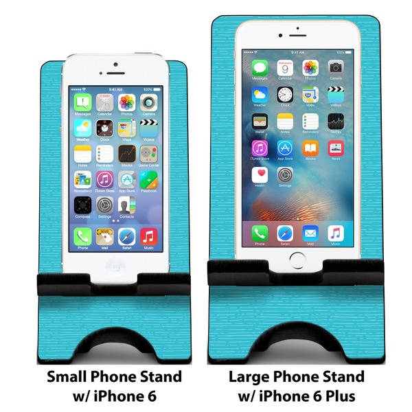 Happy Anniversary Compare Phone Stand Sizes - with iPhones