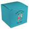 Happy Anniversary Cube Favor Gift Box - Front/Main