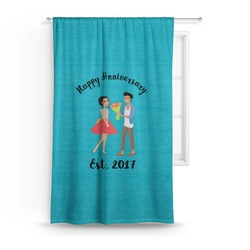 Happy Anniversary Curtain (Personalized)