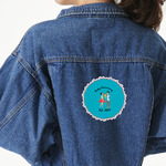 Happy Anniversary Twill Iron On Patch - Custom Shape - X-Large (Personalized)