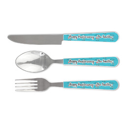 Happy Anniversary Cutlery Set (Personalized)