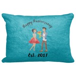 Happy Anniversary Decorative Baby Pillowcase - 16"x12" (Personalized)
