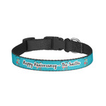 Happy Anniversary Dog Collar - Large (Personalized)