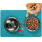 Happy Anniversary Dog Food Mat - Small w/ Couple's Names