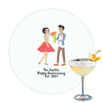 Happy Anniversary Printed Drink Topper (Personalized)