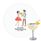 Happy Anniversary Drink Topper - Large - Single with Drink