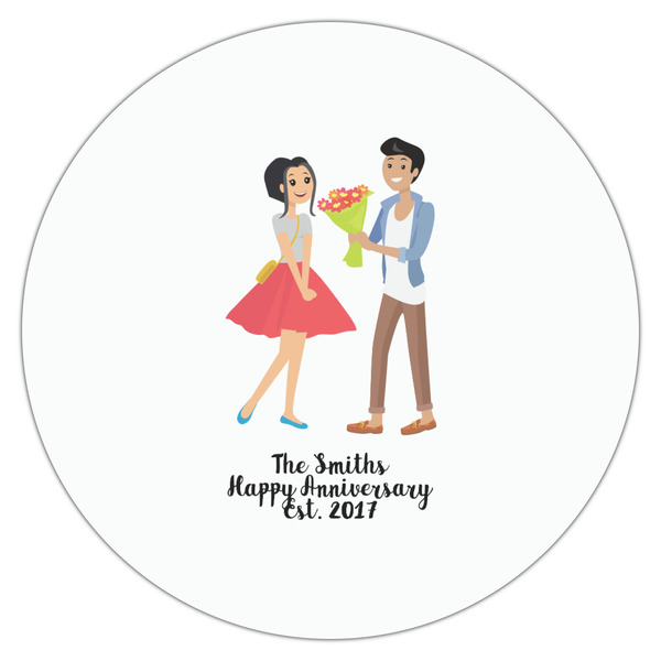 Happy Anniversary Drink Topper - Large - Single