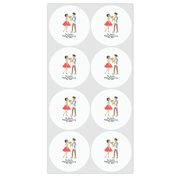 Happy Anniversary Drink Topper - Medium - Set of 12
