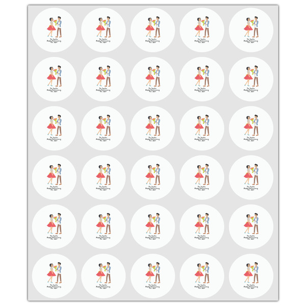 Happy Anniversary Drink Topper - XSmall - Set of 30