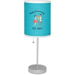 Happy Anniversary Lamp with Drum Shade (Personalized)