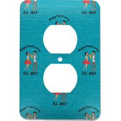 Happy Anniversary Electric Outlet Plate (Personalized)
