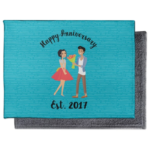Happy Anniversary Electronic Screen Wipe - Flat