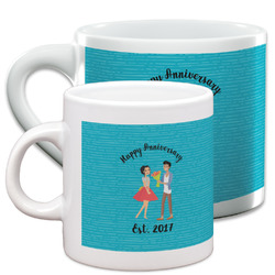 Happy Anniversary Espresso Cup (Personalized)
