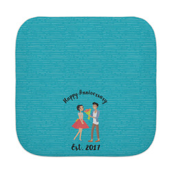 Happy Anniversary Face Towel (Personalized)