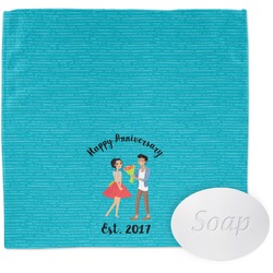 Happy Anniversary Washcloth (Personalized)