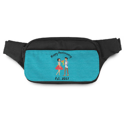 Happy Anniversary Fanny Pack - Modern Style (Personalized)