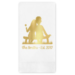 Happy Anniversary Guest Napkins - Foil Stamped (Personalized)