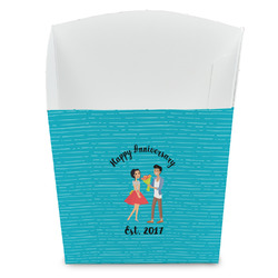 Happy Anniversary French Fry Favor Boxes (Personalized)