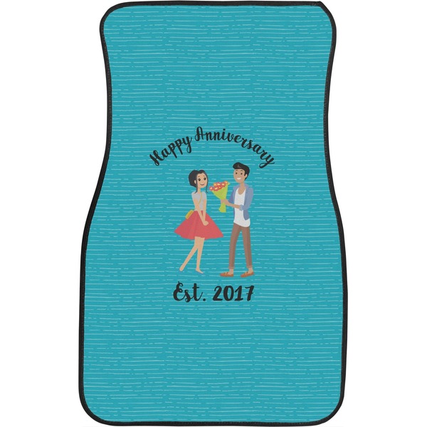 Happy Anniversary Front Seat Car Mat