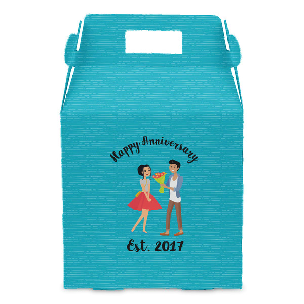 Happy Anniversary Gable Favor Box - Front