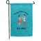 Happy Anniversary Small Garden Flag - Double Sided w/ Couple's Names