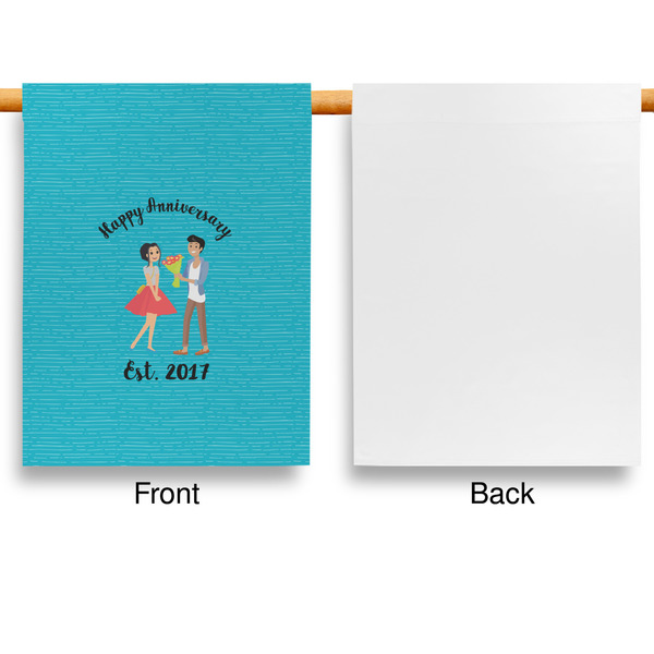 Happy Anniversary House Flags - Single Sided - APPROVAL