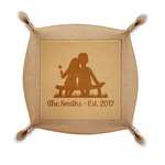 Happy Anniversary Genuine Leather Dice Tray (Personalized)