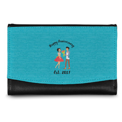 Happy Anniversary Genuine Leather Women's Wallet - Small (Personalized)
