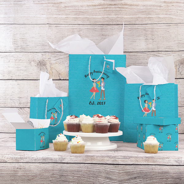 Happy Anniversary Gift Bags - In Context