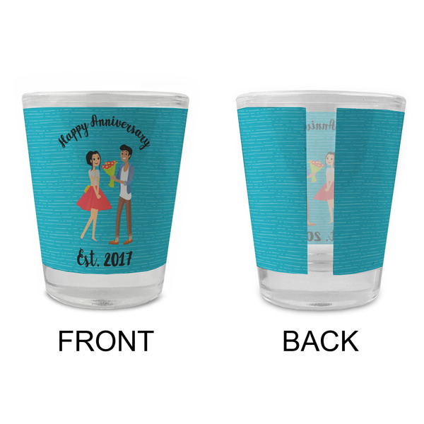 Happy Anniversary Glass Shot Glass - Standard - APPROVAL