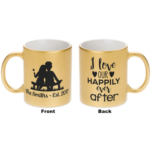 Happy Anniversary Gold Mug - Apvl