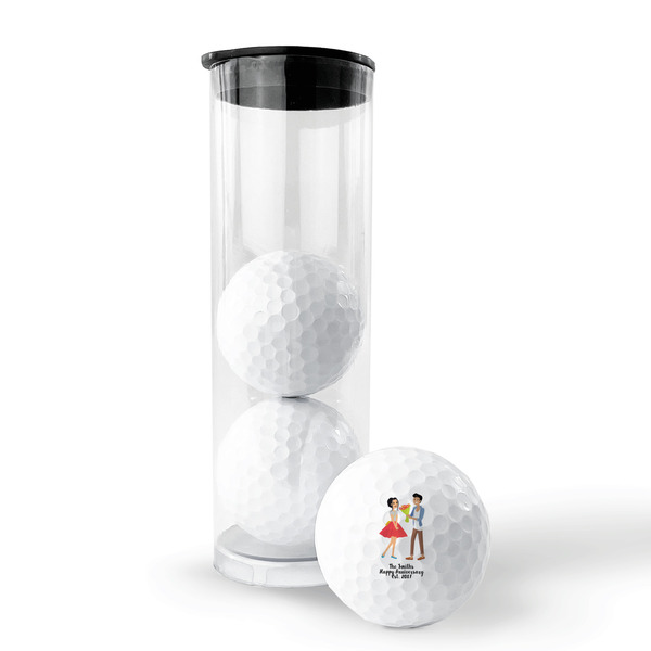 Happy Anniversary Golf Balls - Generic - Set of 3 - PACKAGING