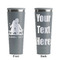 Happy Anniversary Grey RTIC Everyday Tumbler - 28 oz. - Front and Back