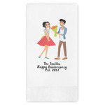 Happy Anniversary Guest Paper Towels - Full Color (Personalized)